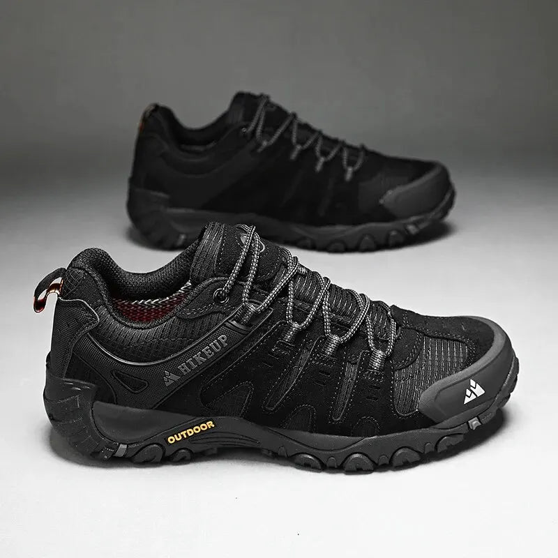 Men's Hiking Shoes with Suede Leather 
Outdoor Shoes, Men Trekking Sneakers