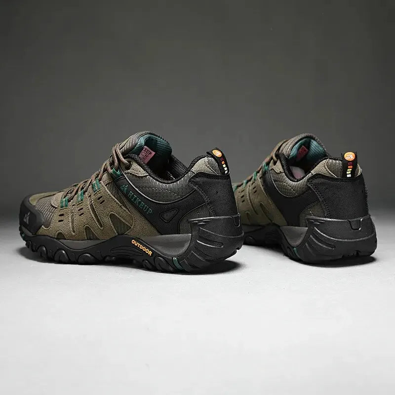 Men's Hiking Shoes with Suede Leather 
Outdoor Shoes, Men Trekking Sneakers