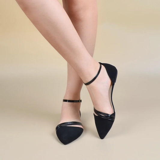 Women's Pointed Toe Flat, Versatile Ankle Strap Shoes
Casual On Slip Sandals