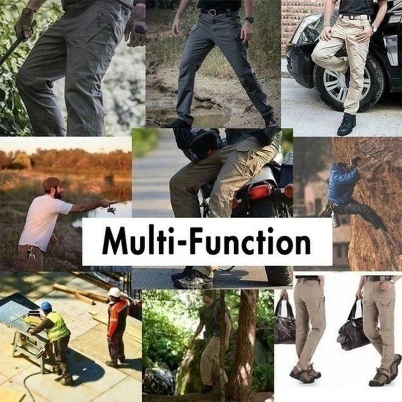 Cargo Pants Classic Outdoor Hiking Trekking Army 
 Joggers Pant Camouflage Military Multi Pocket