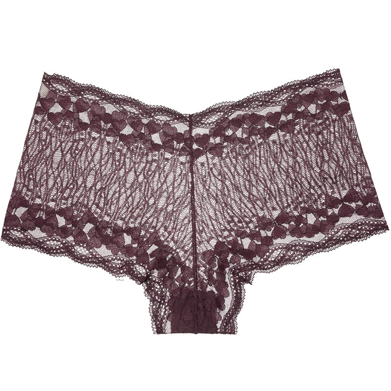 New Lace Underwear Panties with High Waist 
Sexy Hollow Out Ladies Underpants