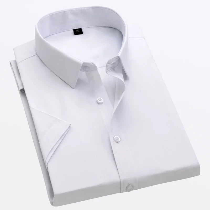 White Short-sleeved Shirt