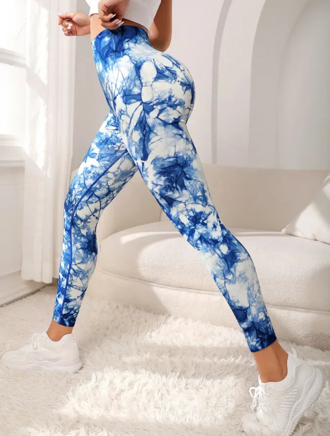 Tie Dye Yoga Leggings