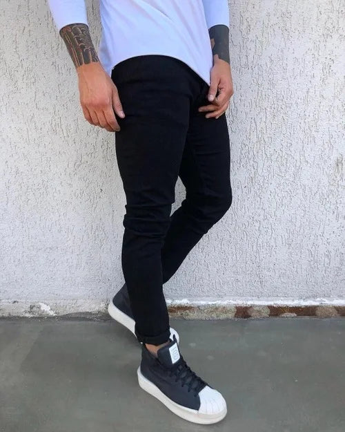 Spring & Autumn Stretch Men's Jeans