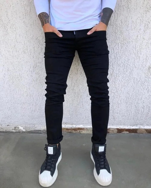 Spring & Autumn Stretch Men's Jeans