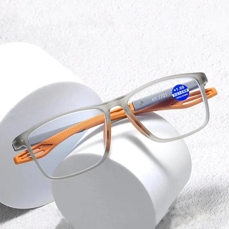 Sport Reading Glasses Ultralight Anti-blue Light Presbyopia 
Eyeglasses for Women & Men Far Sight Optical Eyewear Diopters To +4.0