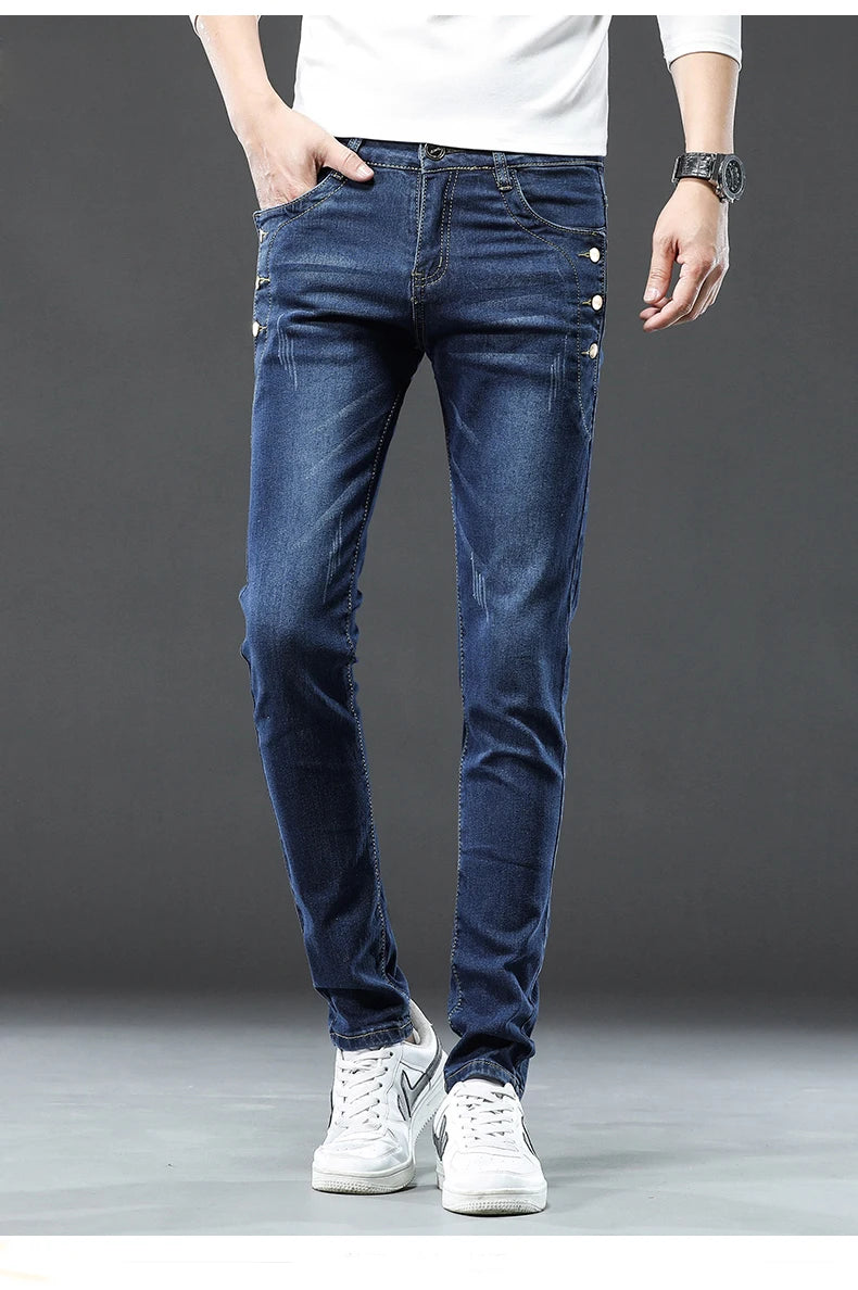 Vintage Fashion Men's Designer Jeans