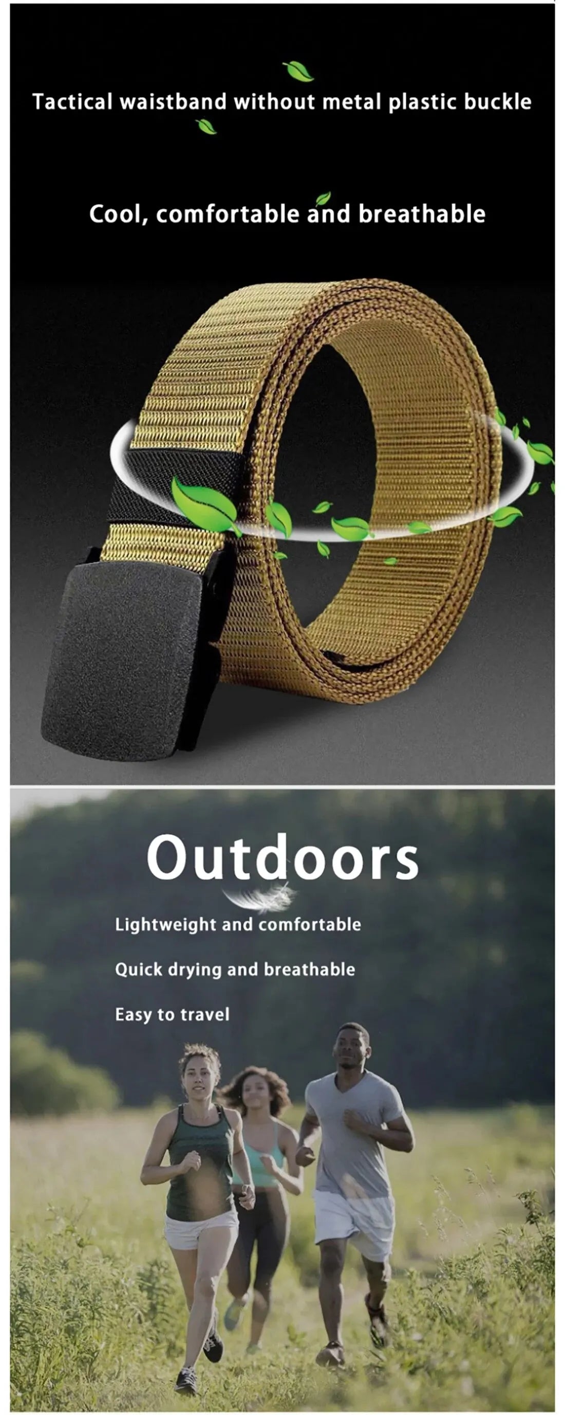 Men's Belt, Outdoor Casual Canvas Belt