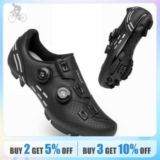 Cycling Sneaker MTB Men Sports Dirt Bike Shoes 
SPD Pedal Mountain Bicycle Footwear