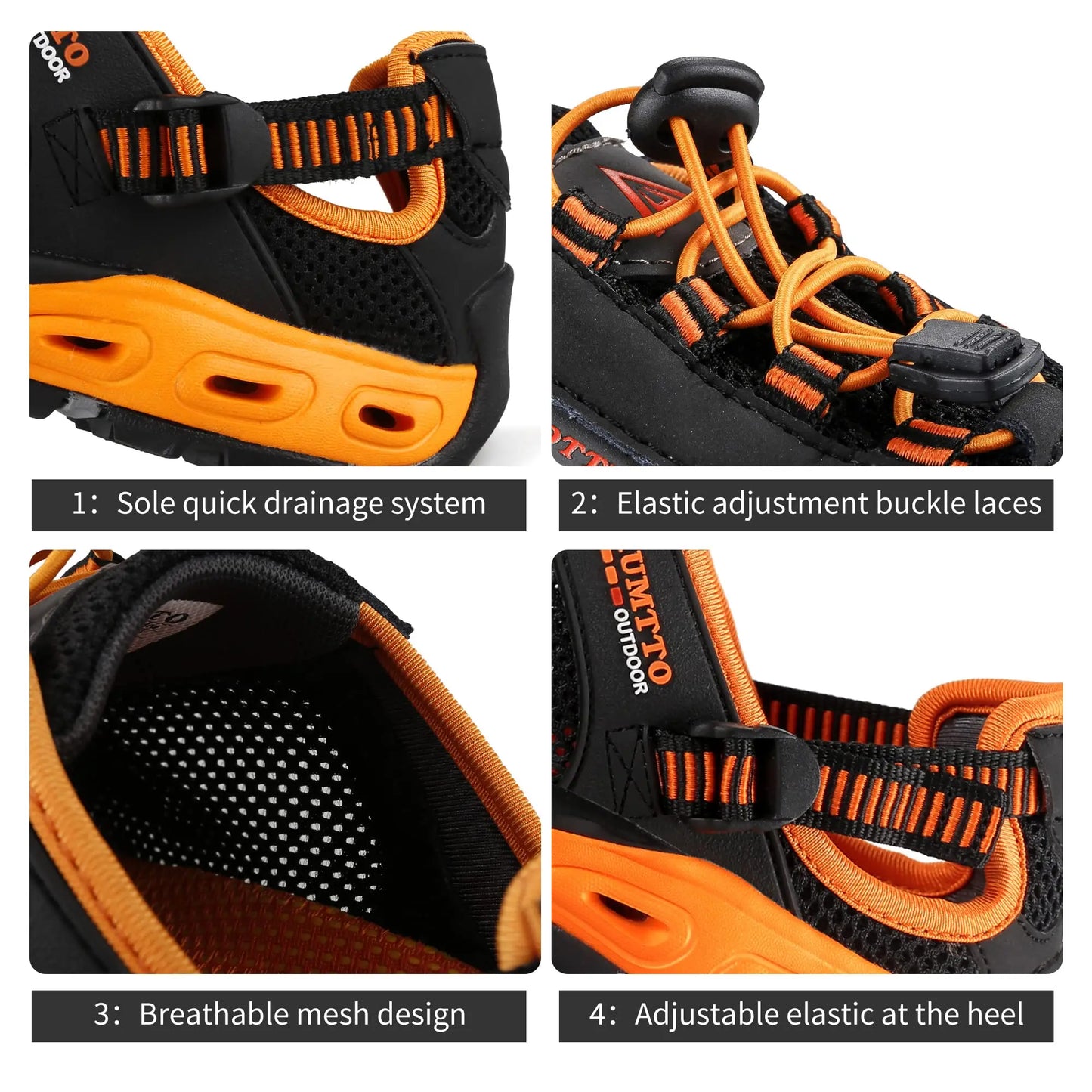 Summer Hiking Shoes for Men 
Outdoor Man Sneakers, Breathable, Quick Drying Sports Trekking Shoes