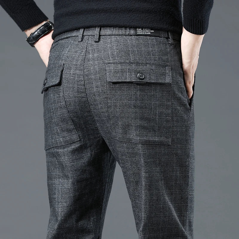 Spring & Autumn Business Men Pants