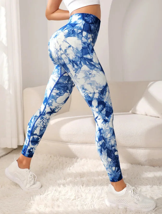 Tie Dye Yoga Leggings