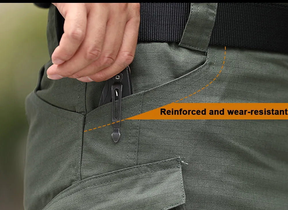 Cargo Pants Classic Outdoor Hiking Trekking Army 
 Joggers Pant Camouflage Military Multi Pocket