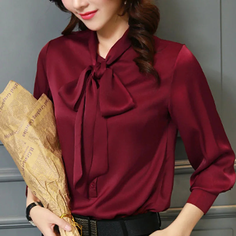 Office Lady Elegant Blouse