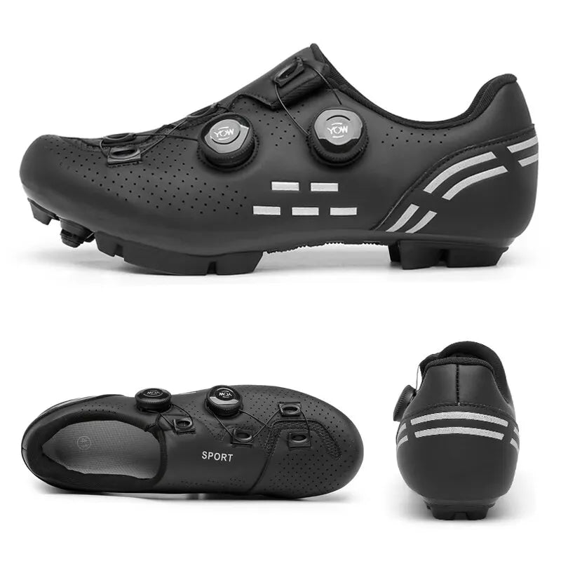 Cycling Sneaker MTB Men Sports Dirt Bike Shoes 
SPD Pedal Mountain Bicycle Footwear