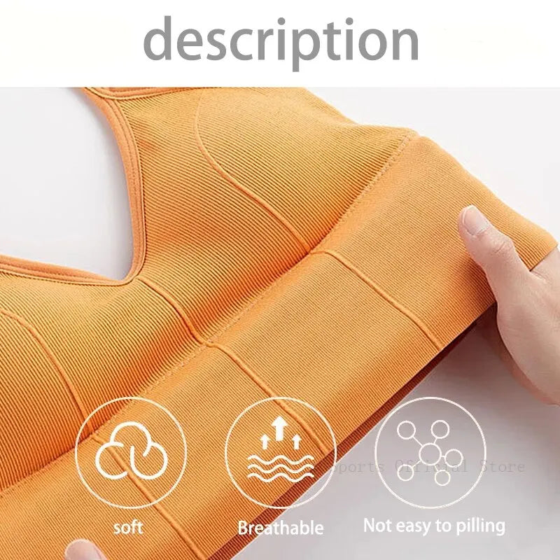 Breathable Sports Bra, Anti Sweat Fitness Top