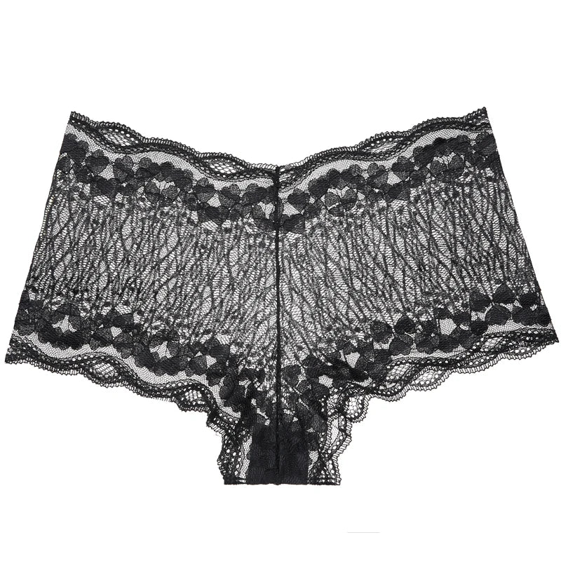 New Lace Underwear Panties with High Waist 
Sexy Hollow Out Ladies Underpants