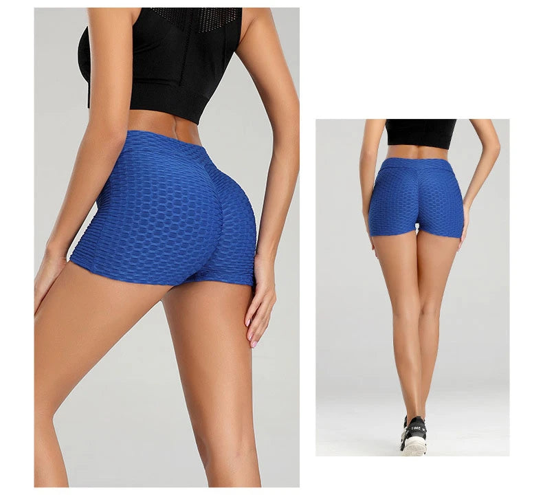 Anti Cellulite Shorts with High Waist Push Up 
Sports Shorts for girls Workout