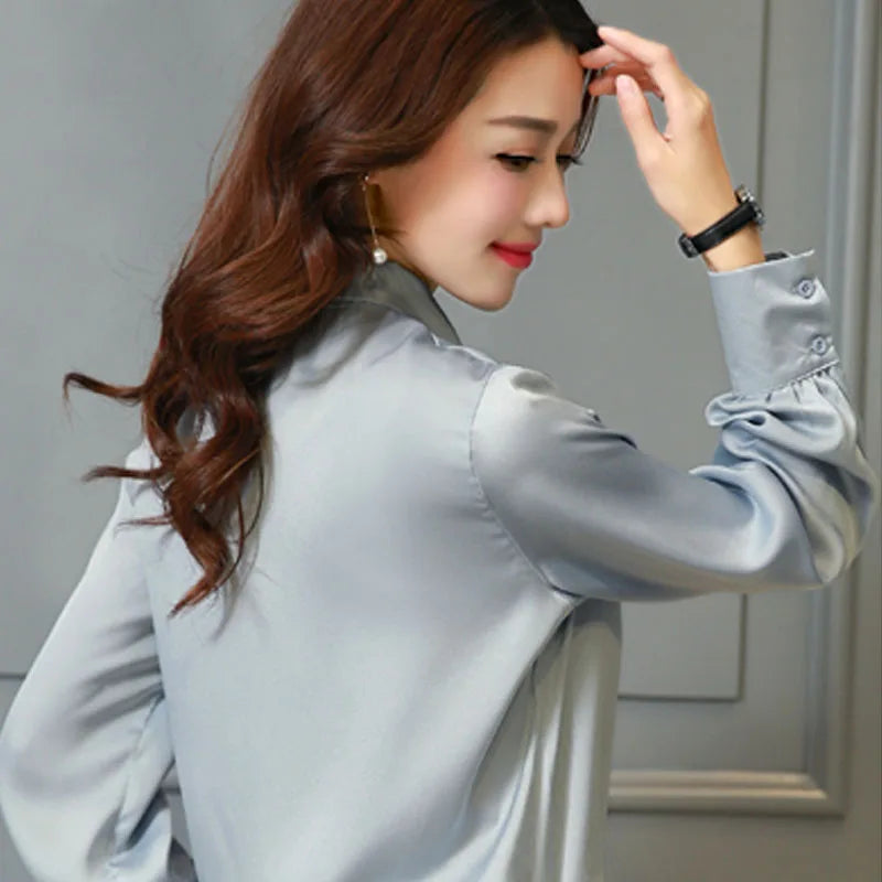 Office Lady Elegant Blouse