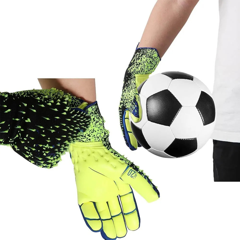 Goalkeeper Gloves with Strong Grip for Soccer 
football Gloves for Kids Youth & Adult