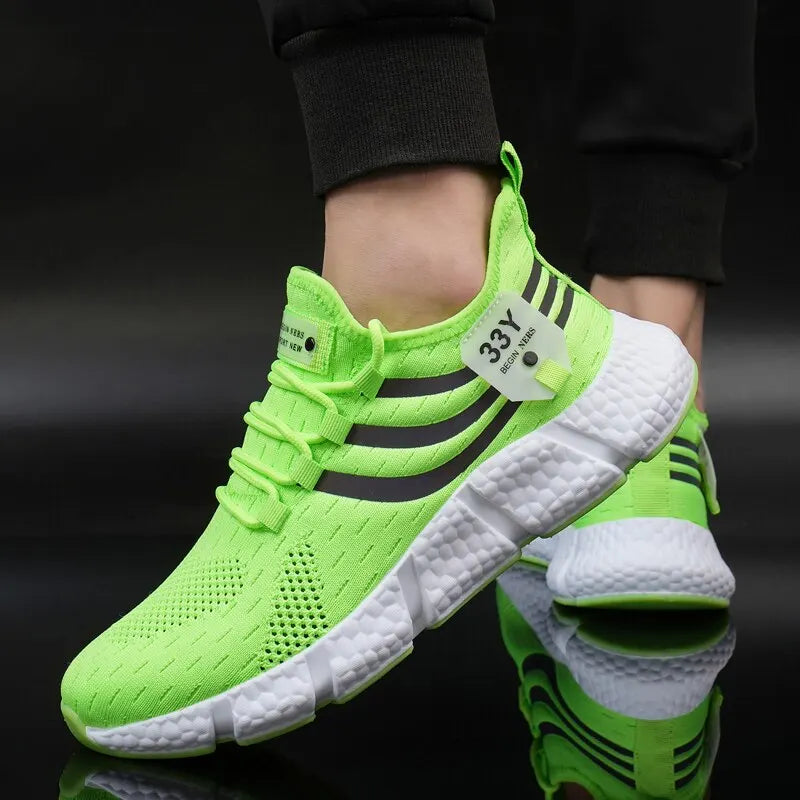 Men Casual Sport, Breathable, Lightweight Sneakers 
Outdoor Mesh Running Shoes