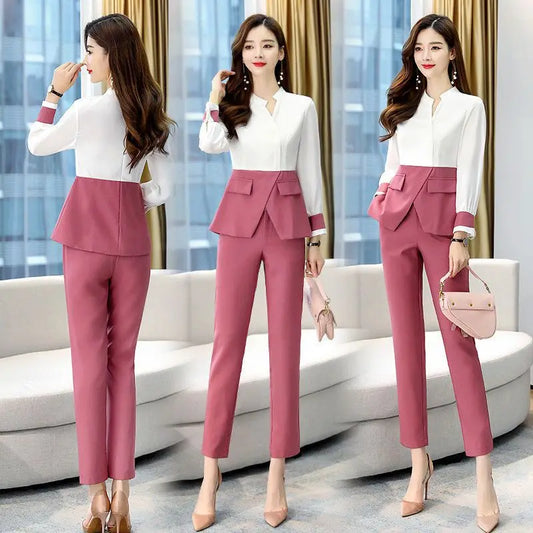 2 Piece Set Pants for Women Wear To Work
2 Pant Sets Business Outfit